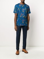 Thumbnail for your product : Etro paisley-print linen T-shirt