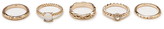 Thumbnail for your product : Forever 21 Stackable Embellished Ring Set