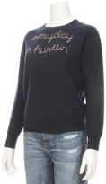 Thumbnail for your product : LINGUA FRANCA Everyday I'm Hustlin Sweater