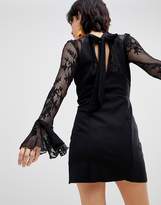 Thumbnail for your product : Free People It's Now or Never Lace Sleeve Bodycon Dress
