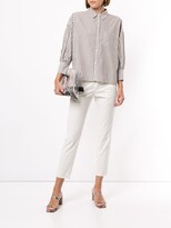 Thumbnail for your product : Nili Lotan Cropped Skinny-Fit Trousers