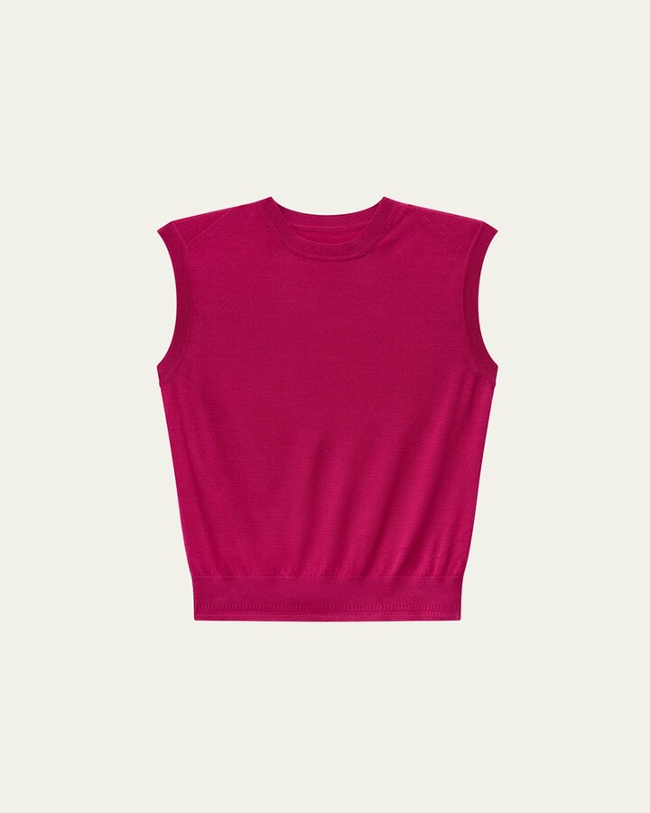 ANOTHER TOMORROW Wool Crewneck Sweater