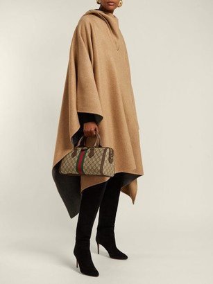 Gucci Ophidia Boston Gg Supreme Bag - Grey Multi