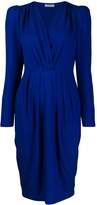 Thumbnail for your product : P.A.R.O.S.H. midi wrap dress