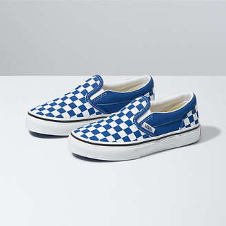 boys white slip on vans