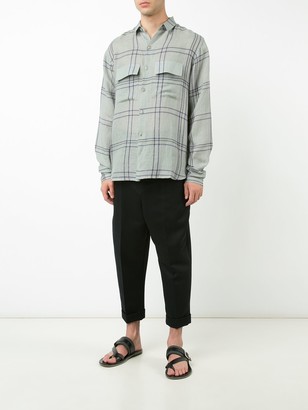 Denis Colomb Check Button-Up Shirt