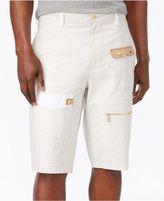 Thumbnail for your product : Sean John Men's Poplin Cotton Cargo 12.5and#034; Shorts