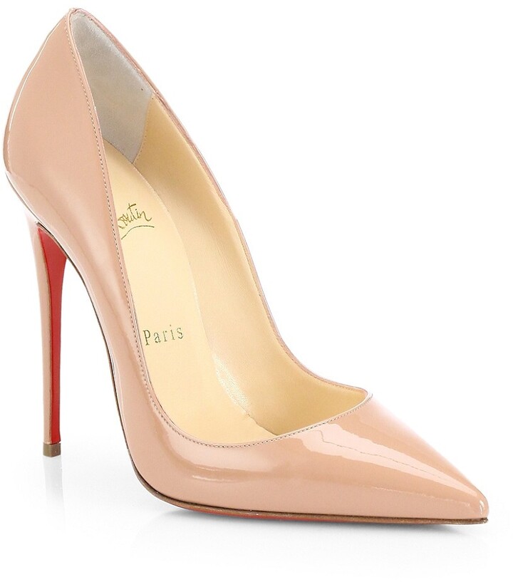 Christian Louboutin Nude Shoes | Shop the world's largest collection of  fashion | ShopStyle