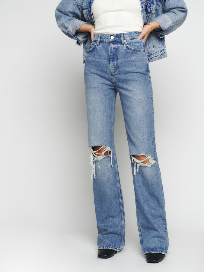 Reformation Wilder High Rise Wide Leg Jeans - ShopStyle