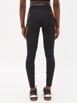 Thumbnail for your product : adidas by Stella McCartney Truepace Logo-print Jersey Leggings - Black