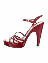 Thumbnail for your product : Prada Platform Ankle Strap Sandals