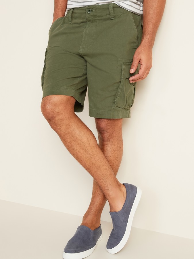 Old Navy Lived In Straight Cargo Shorts For Men 10 Inch Inseam Shopstyle