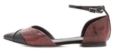 Thumbnail for your product : Tibi Cody d'Orsay Flats with Ankle Strap