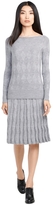 Thumbnail for your product : Brooks Brothers Argyle Pleated Knit Skirt