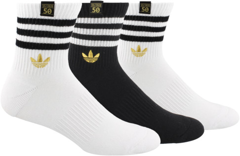 gold adidas socks