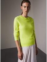 Thumbnail for your product : Burberry Cable Knit Yoke Cashmere Sweater