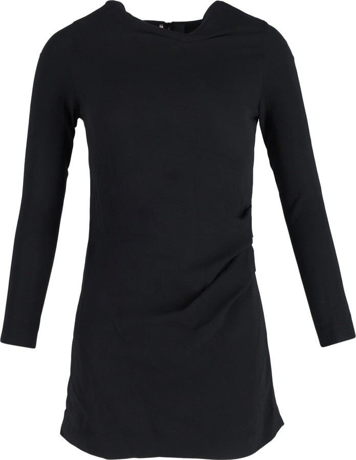 Roland Mouret Mini Dress in Black Viscose