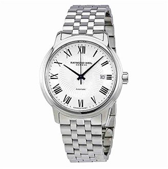 Raymond Weil Men's 'Maestro' Swiss Automatic Stainless Steel Casual Watch, Color:Silver-Toned (Model: 2237-ST-00659)