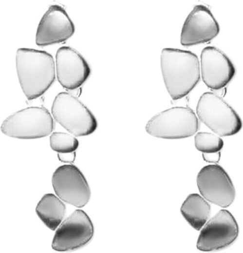 Fv Jewellery Bijoux Cluster Drop Earrings