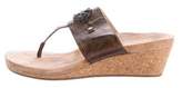 Thumbnail for your product : UGG Wedge Thong Sandals