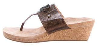 UGG Wedge Thong Sandals