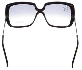 Nina Ricci Oversize Square Sunglasses
