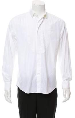 Lanvin Woven Button-Up Shirt