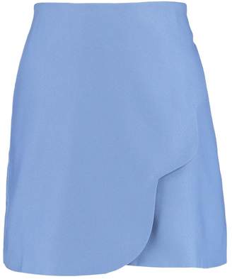 Fashion Union MOROCCAN SCALLOP Mini skirt blue