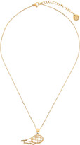 Thumbnail for your product : Sporty & Rich Gold Racket Necklace