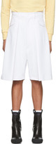 Thumbnail for your product : Random Identities White Hip Pocket Shorts