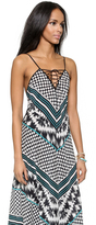 Thumbnail for your product : Twelfth St. By Cynthia Vincent Lace Up Maxi Dress