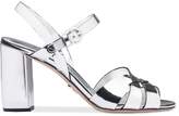 Silver Strappy Heels - ShopStyle