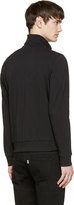 Thumbnail for your product : Moncler Black Stretch Zip-Up Sweater