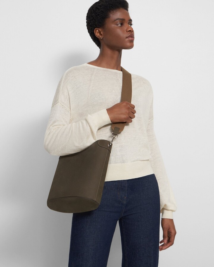 Theory Bucket Bag in Nubuck Leather ShopStyle