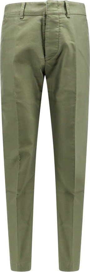Tom Ford Logo Patch Straight-Leg Tailored Trousers - ShopStyle