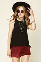 Thumbnail for your product : Forever 21 FOREVER 21+ Contemporary Lace-Up Top