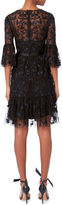 Thumbnail for your product : Needle & Thread Hummingbird Lace Dress Black ZERO
