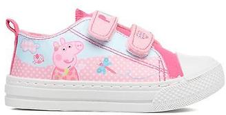 Peppa Pig Kids's Pp Adelme Low Rise Trainers In Pink - Size Uk 9 Infant / Eu 27