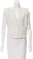 Thumbnail for your product : IRO Structured Tweed Vest w/ Tags White Structured Tweed Vest w/ Tags