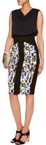 Thumbnail for your product : Just Cavalli Printed Stretch-Jersey Skirt