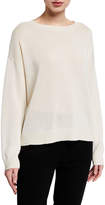 Thumbnail for your product : Eileen Fisher Round-Neck Lyocell/Organic Cotton/Silk Sweater