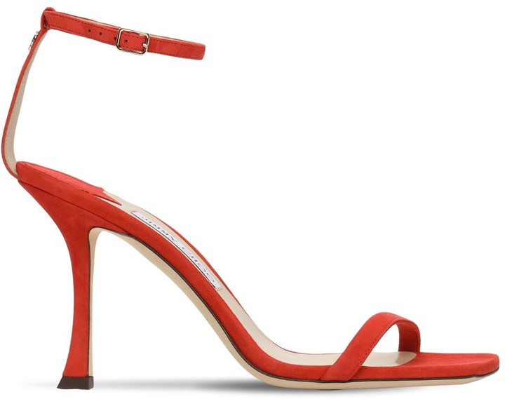 Red Suede Women's Sandals | Shop the world's largest collection of fashion  | ShopStyle UK