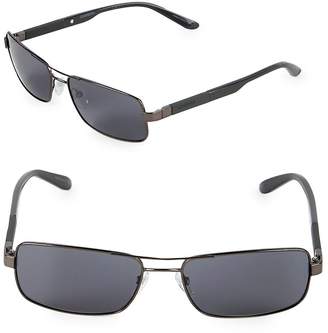 Carrera Men's 57MM Rectangle Sunglasses