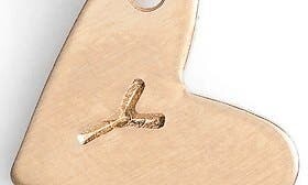 Nashelle 14k-Gold Fill Initial Mini Heart Pendant Necklace