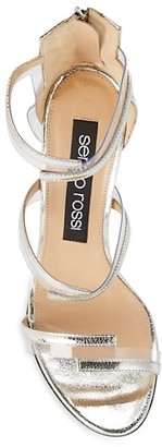 Sergio Rossi Ankle-Strap Leather Sandals