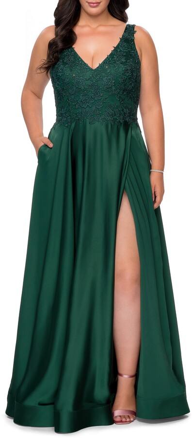 Satin And Beaded Dress | Shop the world's largest collection of 