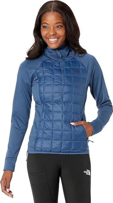 The North Face Thermoball Hybrid Eco Jacket 2.0 (Shady Blue) Women's  Clothing - ShopStyle