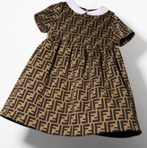 Thumbnail for your product : Fendi Kids FF-logo short-sleeve dress
