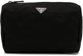 Thumbnail for your product : Prada Pre-Owned Logo-Plaque Cosmetic Pouch