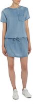Thumbnail for your product : Maison Scotch short sleeved tie waist dress